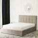 Кровать двуспальная бархатная MEBEL ELITE PANAMA Velvet 140x200 см Бежевый