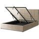 Кровать двуспальная бархатная MEBEL ELITE PANAMA Velvet 140x200 см Бежевый