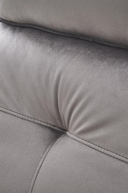 Крісло розкладне SEMIR 2 Velvet Halmar Сірий фотографія