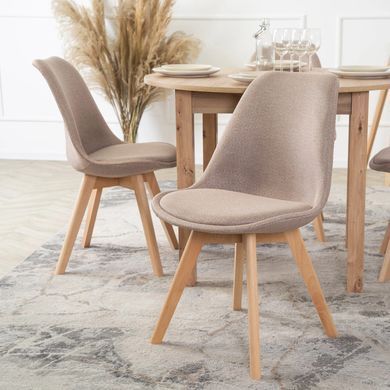 Стул MEBEL ELITE NEVEL Бежевый фотография