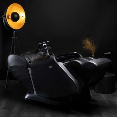 Масажне крісло MEBEL ELITE SX ULTRA PRO екошкіра чорний фотографія
