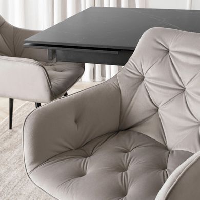 Стул MEBEL ELITE MODESTO Velvet Серый фотография