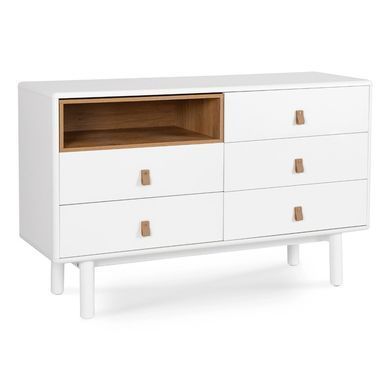 Комод MEBEL ELITE NAOMI Белый фотография