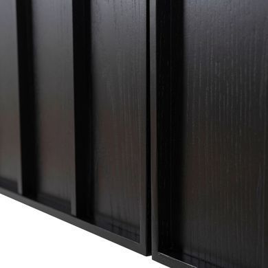 ТВ Тумба MEBEL ELITE BERGAMO 160 Чорний фотографія