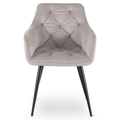 Стул MEBEL ELITE MODESTO Velvet Серый фотография