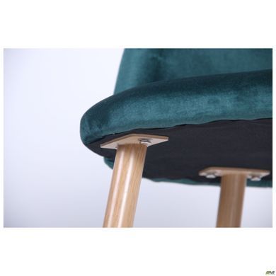 Стул Sherry beech Velvet AMF Зеленый фотография