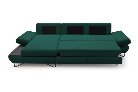 Диван угловой раскладной LOFT Perfect Home Польша Зеленый фотография