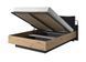 Ліжко (каркас) Perfect Home Нест / Nest 160 з м'яким ізголів'ям двоспальне Дуб артизан/антрацит