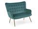 Софа CASTEL 2 XL Velvet Halmar Зелений