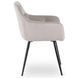 Стул MEBEL ELITE MODESTO Velvet Серый