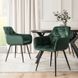 Стілець MEBEL ELITE MODESTO Velvet Зелений