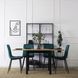 Стілець оксамитовий MEBEL ELITE PERU Velvet, Бірюзовий
