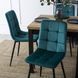 Стілець оксамитовий MEBEL ELITE PERU Velvet, Бірюзовий