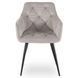 Стул MEBEL ELITE MODESTO Velvet Серый