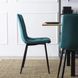Стілець оксамитовий MEBEL ELITE PERU Velvet, Бірюзовий