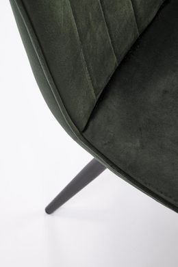 Стул K-521 Velvet Halmar Зеленый фотография