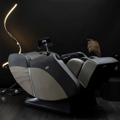 Масажне крісло MEBEL ELITE SX ULTRA PRO екошкіра Сірий фотографія