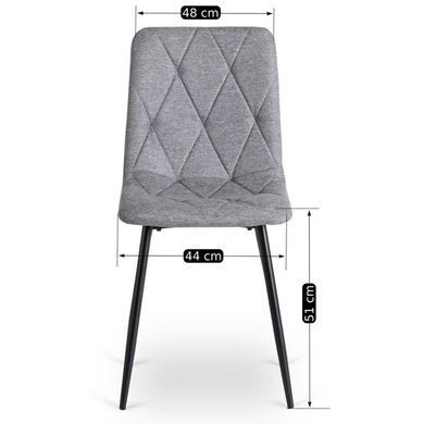 Стілець MEBEL ELITE ROBIN 2 Сірий фотографія