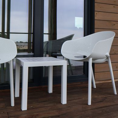 Комплект 2 стільця Siesta Onto Sky Pro+ Стіл Siesta Ocean Side Table - White