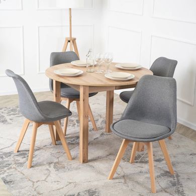 Стул MEBEL ELITE NEVEL Серый фотография
