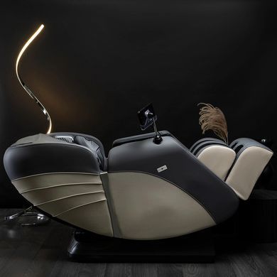 Масажне крісло MEBEL ELITE SX ULTRA PRO екошкіра Сірий фотографія