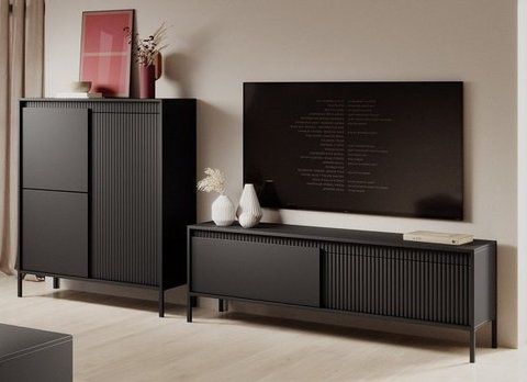 Стінка Perfect Home Сенсо / Senso D Чорний фотографія