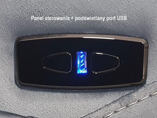 Крісло розкладне NEPTUN M Velvet Signal Сірий фотографія