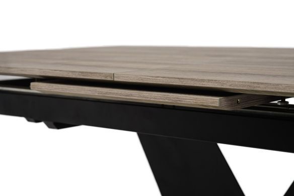 Стіл розкладний TML-680 VETRO 160(200)x90 Попільний Дуб фотографія