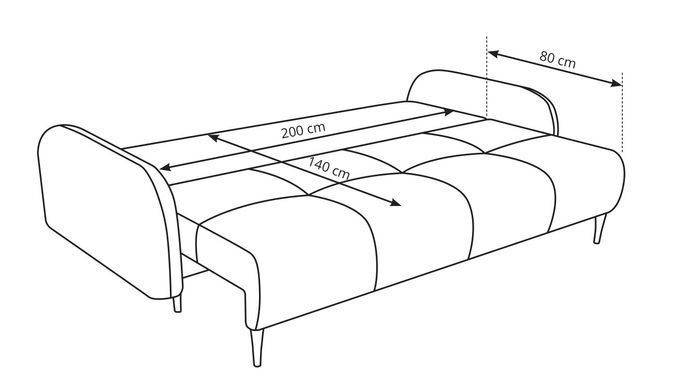 Диван раскладной CLOUD Pik Elma 05 Perfect Home Польша фотография