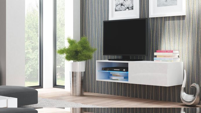 ТВ Тумба LIVO RTV-120W Halmar Белый фотография