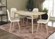 Стіл розкладний EXEN II Intarsio 120(160)x80 Крем