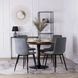 Стул бархатный MEBEL ELITE ROBIN Velvet Серый