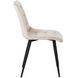 Стілець оксамитовий MEBEL ELITE GOMEZ Velvet, Бежевий