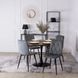 Стул бархатный MEBEL ELITE ROBIN Velvet Серый