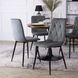 Стул бархатный MEBEL ELITE ROBIN Velvet Серый