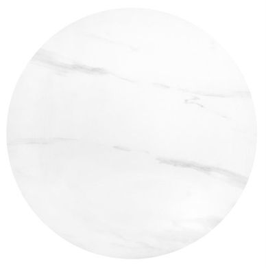 Журнальний столик LEILA 2 60x60 Halmar Білий мармур / Чорний фотографія