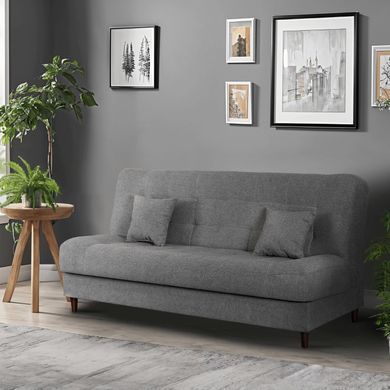 Диван раскладной MEBEL ELITE NEPAL 187 см Серый фотография