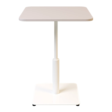 Стіл Ibiza Soft light Lovko 70x70 Білий метал/кашемір фотографія
