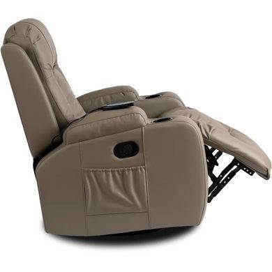 Масажне крісло MEBEL ELITE BOX екошкіра Сірий фотографія