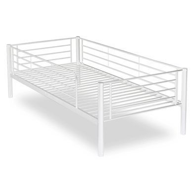 Двоярусне ліжко 90x200 см MEBEL ELITE RODEZ білий фотографія