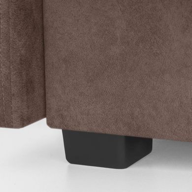 Диван розкладний MEBEL ELITE PORTO 198 см Коричневий фотографія