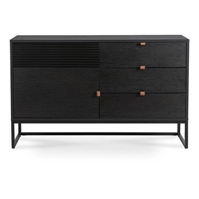 Комод MEBEL ELITE ISEO Черный фотография