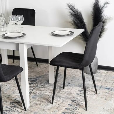 Стол раскладной MEBEL ELITE MAX 80(160)х80 см Белый фотография