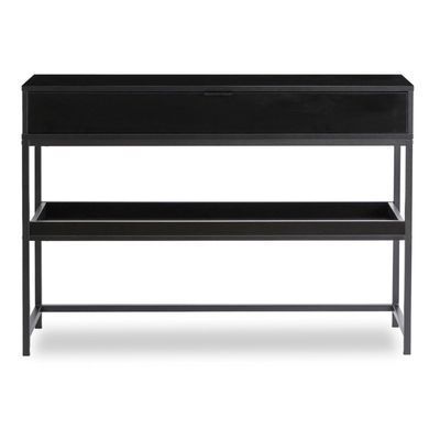 Консоль MEBEL ELITE RUBY 110 черный фотография