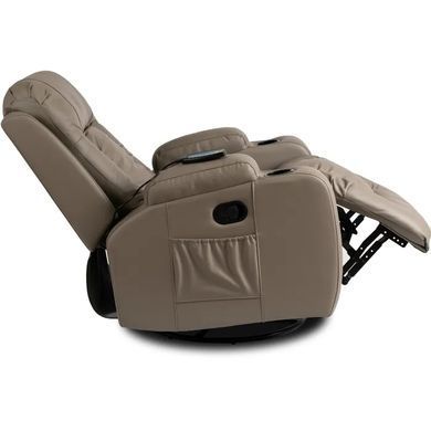 Масажне крісло MEBEL ELITE BOX екошкіра Сірий фотографія