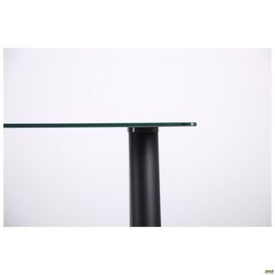 Cтол обеденный Аттика AMF 120X80 Прозрачный / Атрацит фотография