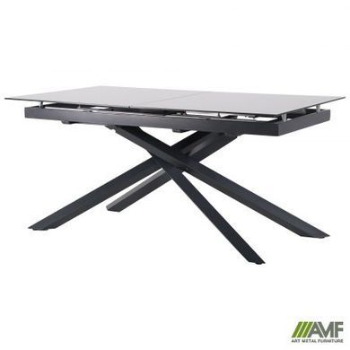Стіл розкладний Gerald anthracite AMF 160(200)X90 glass Slate gray фотографія