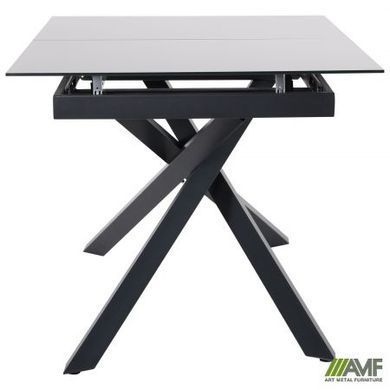 Стіл розкладний Gerald anthracite AMF 160(200)X90 glass Slate gray фотографія