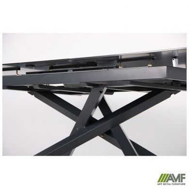 Стіл розкладний Gerald anthracite AMF 160(200)X90 glass Slate gray фотографія