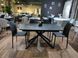 Стол раскладной PALERMO BLACK MARBLE Concepto 140(200)x90 Керамика Матовый Черный